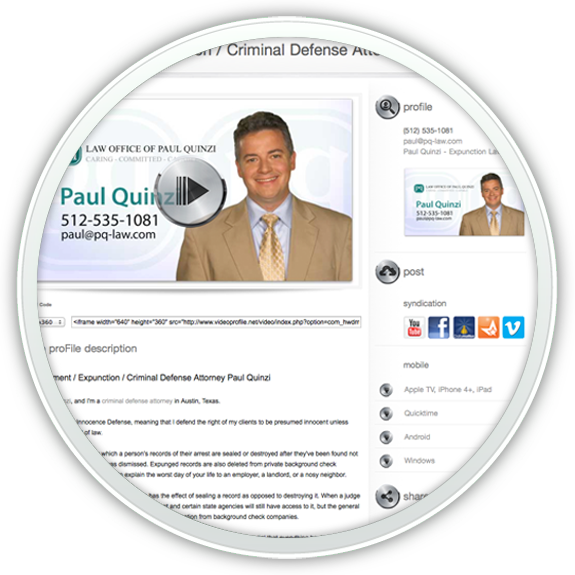 Home page circular image for Smart Business Video