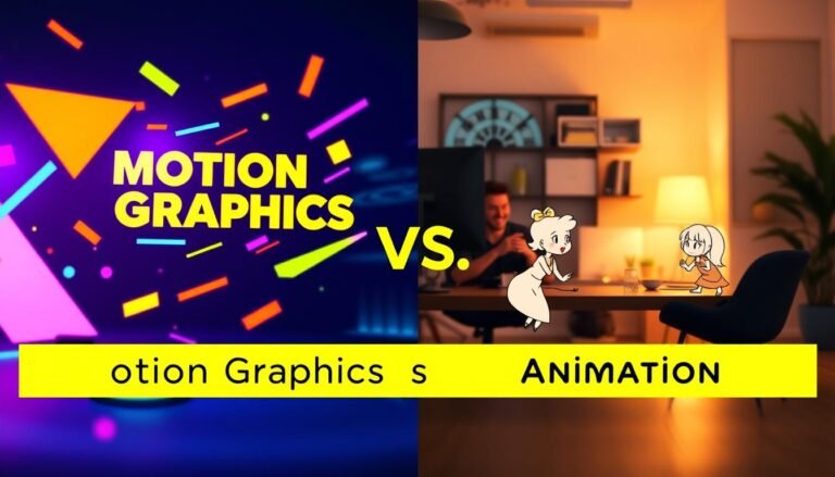Motion Graphics vs Animation